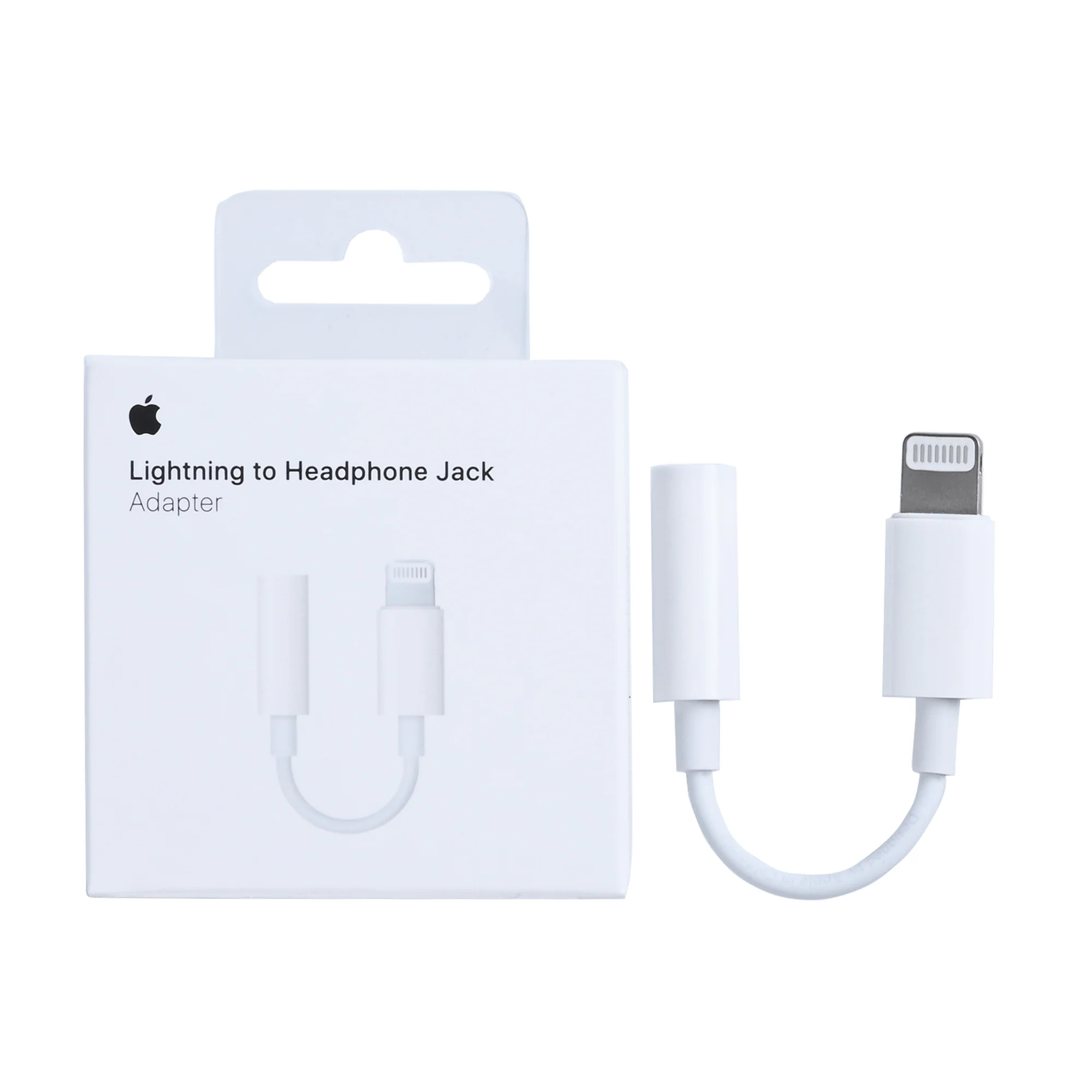 Apple Lightning To 3.5mm Jack Adapter 5cm White